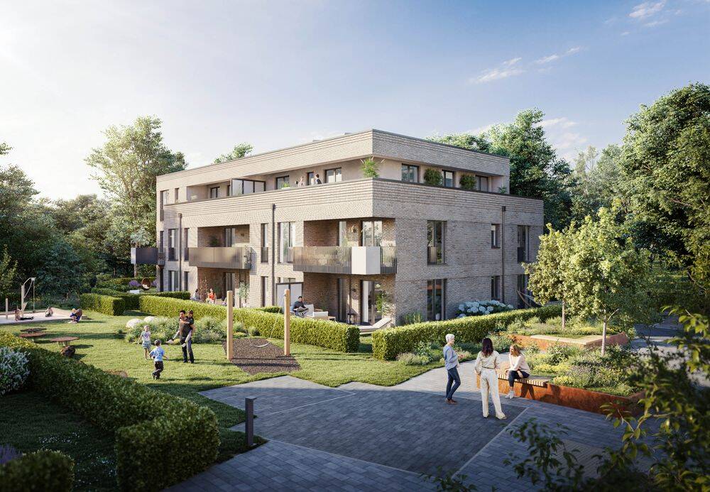 Exklusiver Neubau: 3-Zimmer Erdgeschosswohnung mit Garten – 22391 Hamburg – Bild 1 von 1