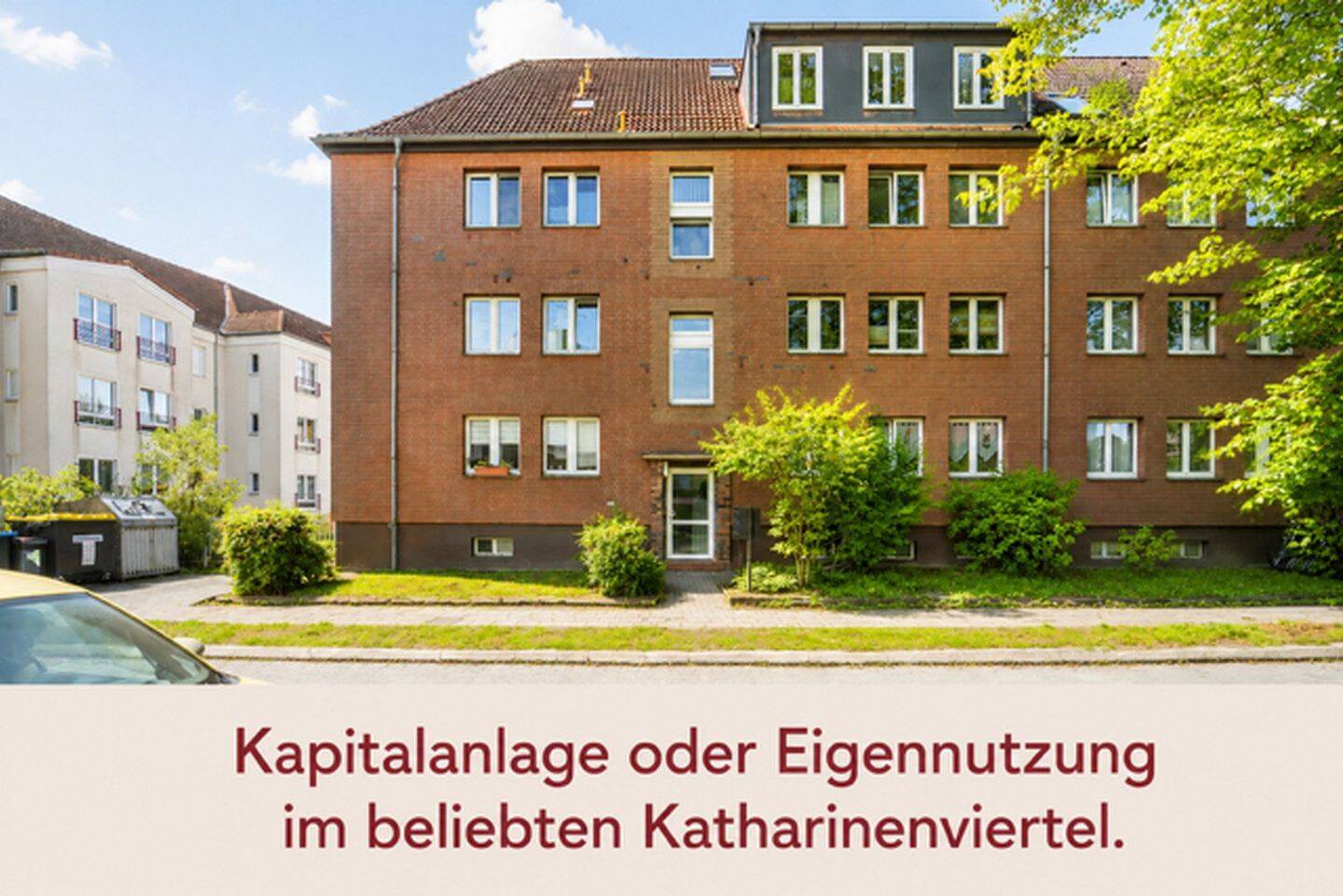 3-Zimmer-Wohnung mit Stellplatz – Innenstadt & Wald nur 5 Gehminuten entfernt, 17033 Neubrandenburg