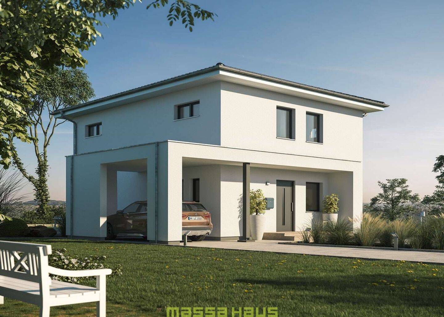 Stadtvilla in Teningen: 134 m² Wohnfläche auf 1115 m² eigenem Grundstück, 79331 Teningen