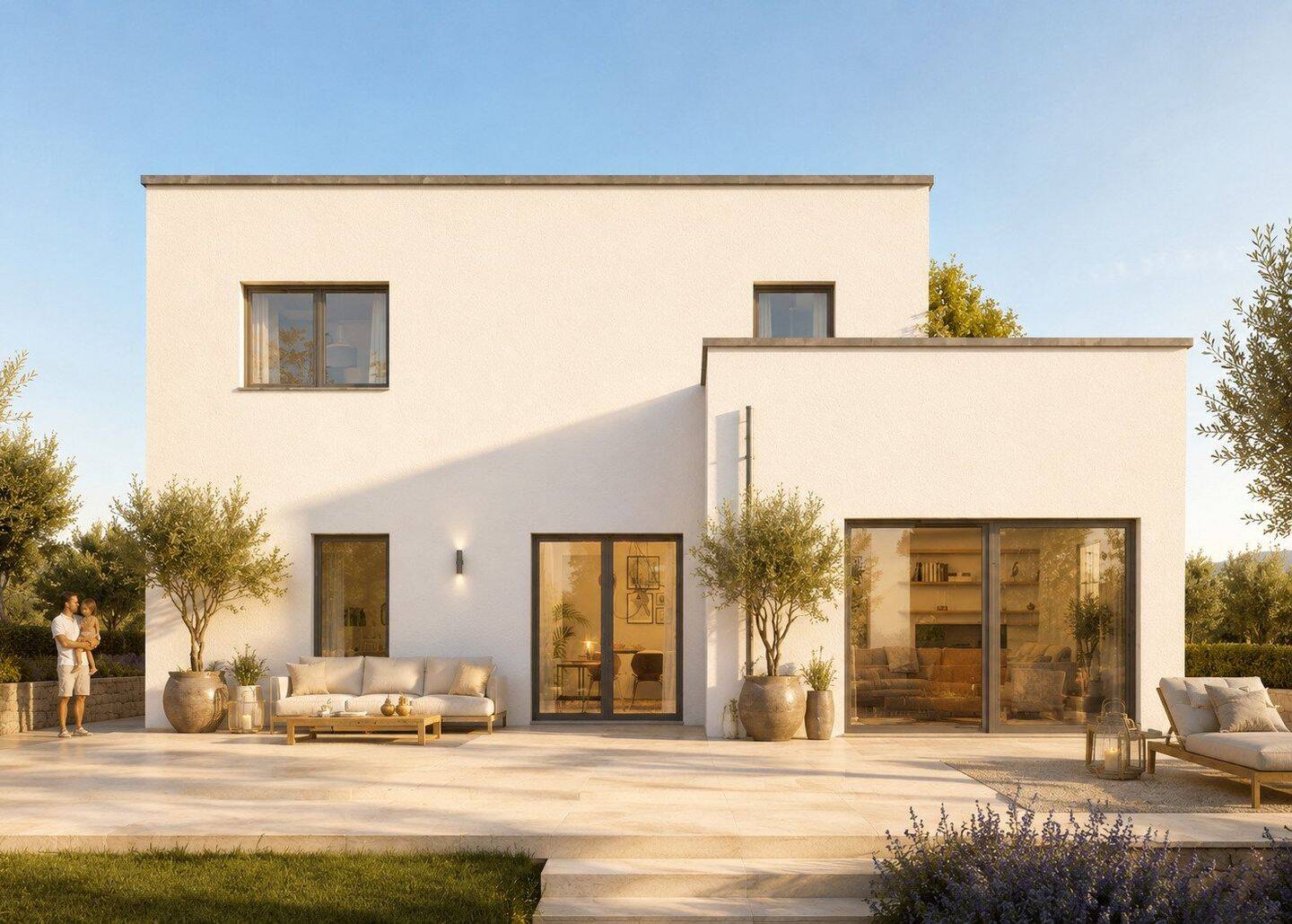 Extravagant bauen mit Villenflair – LifeStyle 13.02 F von massa haus, 75180 Pforzheim (Büchenbronn Dillweißenstein Sonnenberg Sonnenhof)
