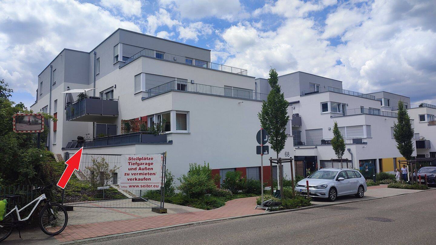 Moderne 2-Zimmer-Wohnung mit Balkon, TG-Stellplatz & Keller, 74248 Ellhofen