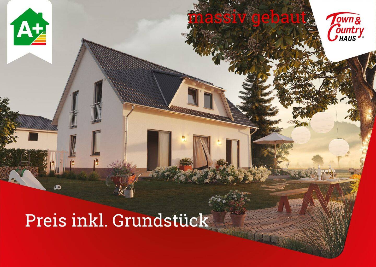 massiv gebaut, Preis schlüsselfertig inkl. Grundstück, 54516 Wittlich