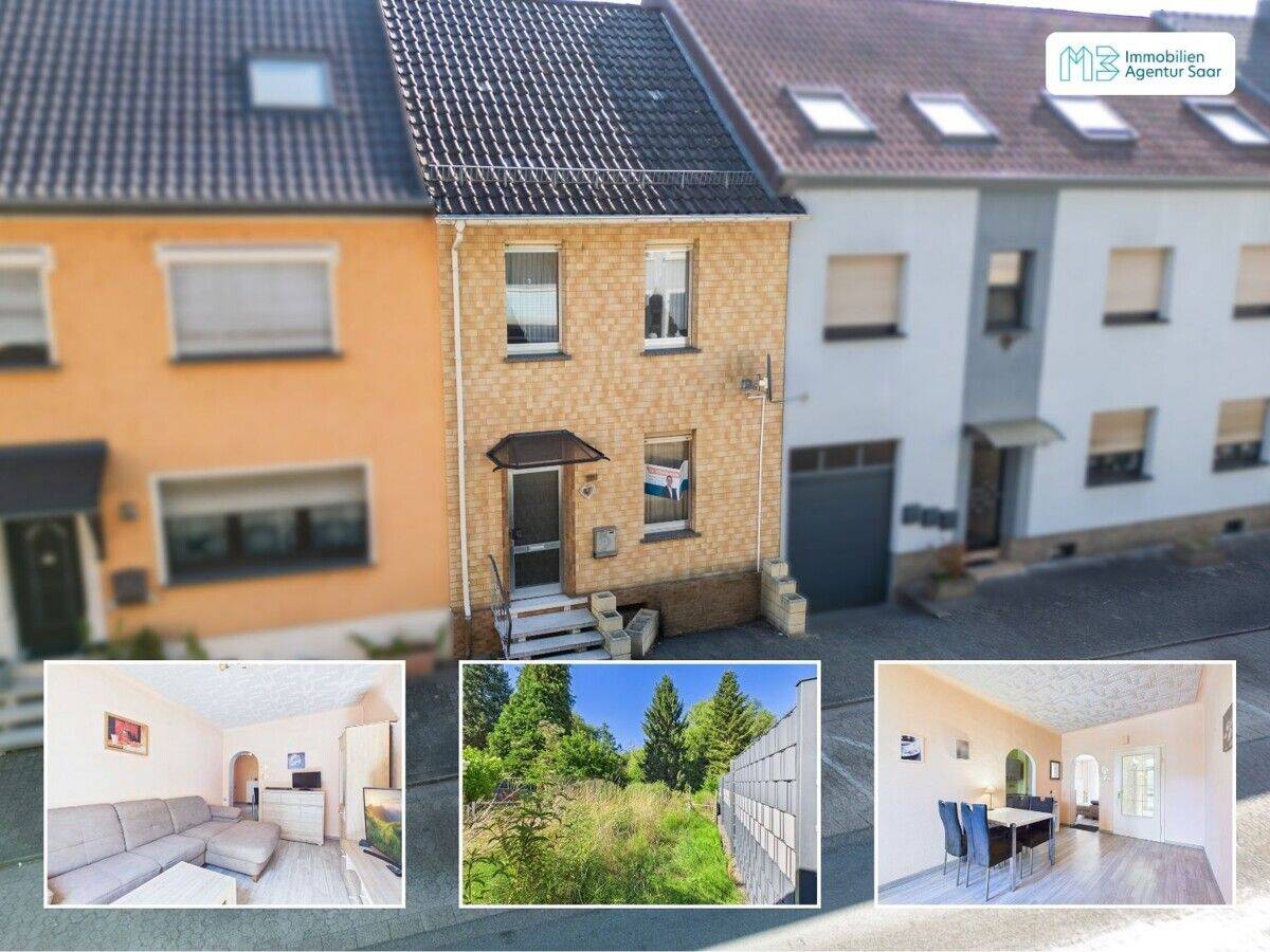 Gemütliches Reihenhaus in Großrosseln, 66352 Großrosseln