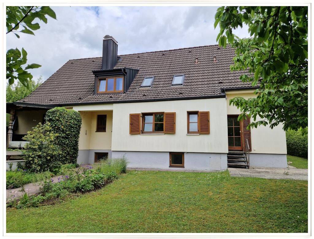 2 Häuser mit 3 Garagen und 4 Terrassen auf über 1000 m² großem Grundstück in bester Lage von Haimhausen, 85778 Haimhausen