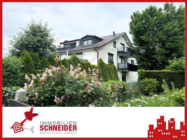 IMMOBILIEN SCHNEIDER – Obermenzing-neuwertige 3-Zi. DG-Wohnung mit Einbauküche und 2 Balkonen, 81247 München (Allach-Untermenzing Pasing-Obermenzing)