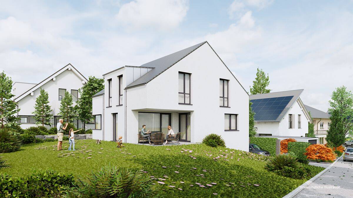„Herrliches Wohnen mit großem und sonnigem Garten.“ Sehr großzügiges und modernes EFH in Mönsheim, 71297 Mönsheim