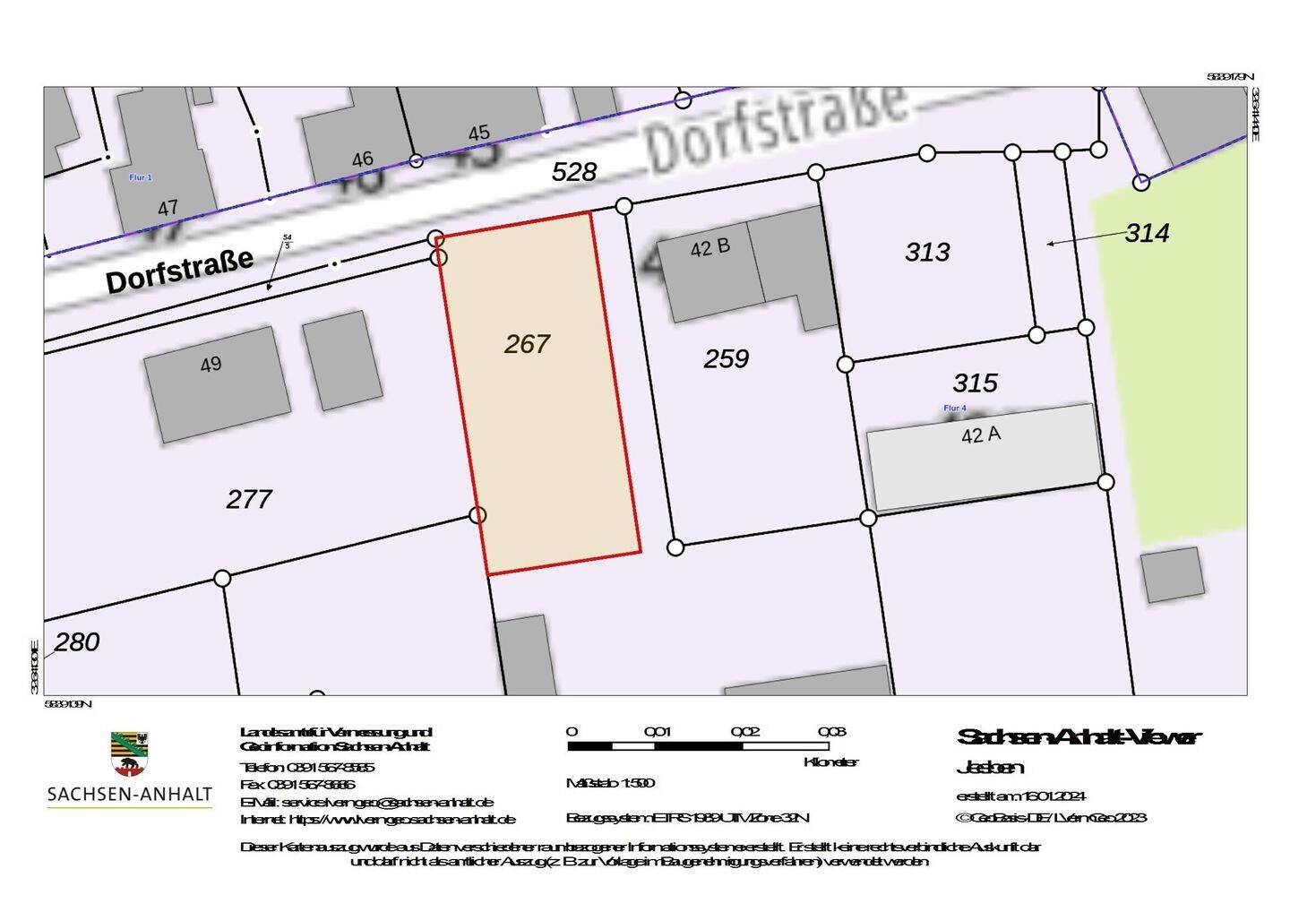 Voll erschlossenes großzügiges Baugrundstück in Beetzendorf OT Jeeben, 38489 Beetzendorf