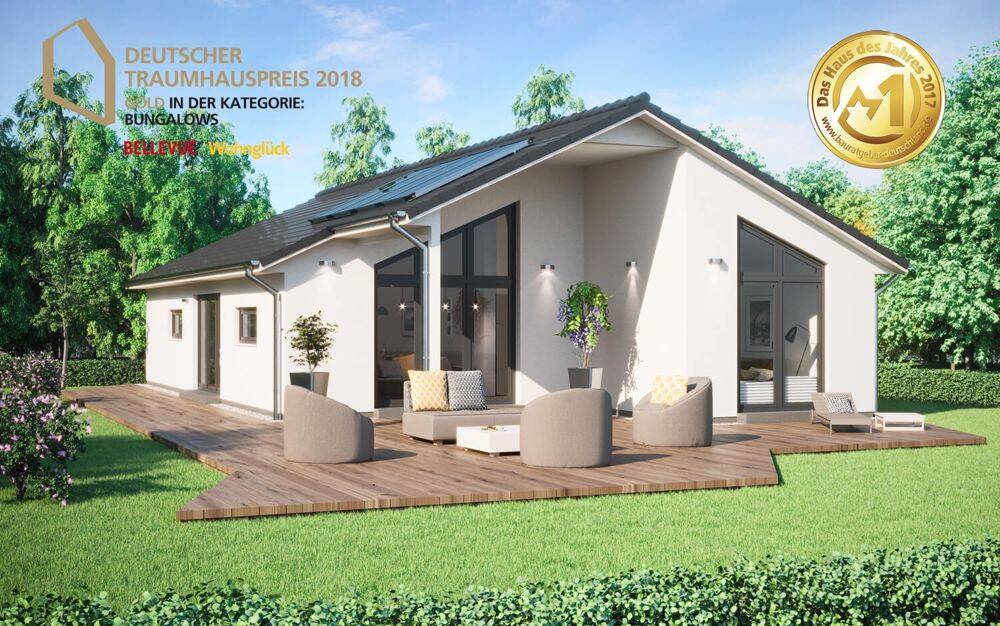 Großzügig wohnen, modern leben – Bungalow von ScanHaus in Borsdorf, 4451 Borsdorf