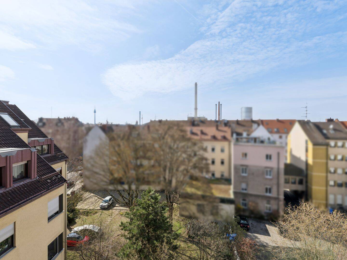Wohnen über den Dächern der Stadt! Tolle 3-Zimmer-Wohnung in Nürnberg-Steinbühl