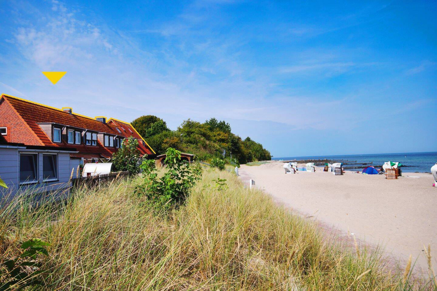 1. Reihe – direkt am Strand & der Ostsee – Ihre Ferienwohnung, 24321 Hohwacht (Ostsee)