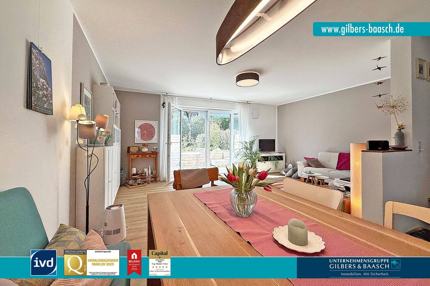 TR-Kernscheid: Modernes Reihenmittelhaus mit Garage und kleinem Garten in ruhiger Wohnlage, 54296 Trier