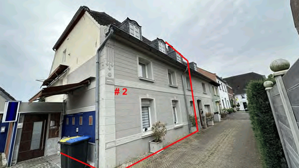 Schöne Doppelhaushälfte mit Terrasse in historischer Lage in 47475 Kamp-Lintfort-Kamp, 47475 Kamp-Lintfort