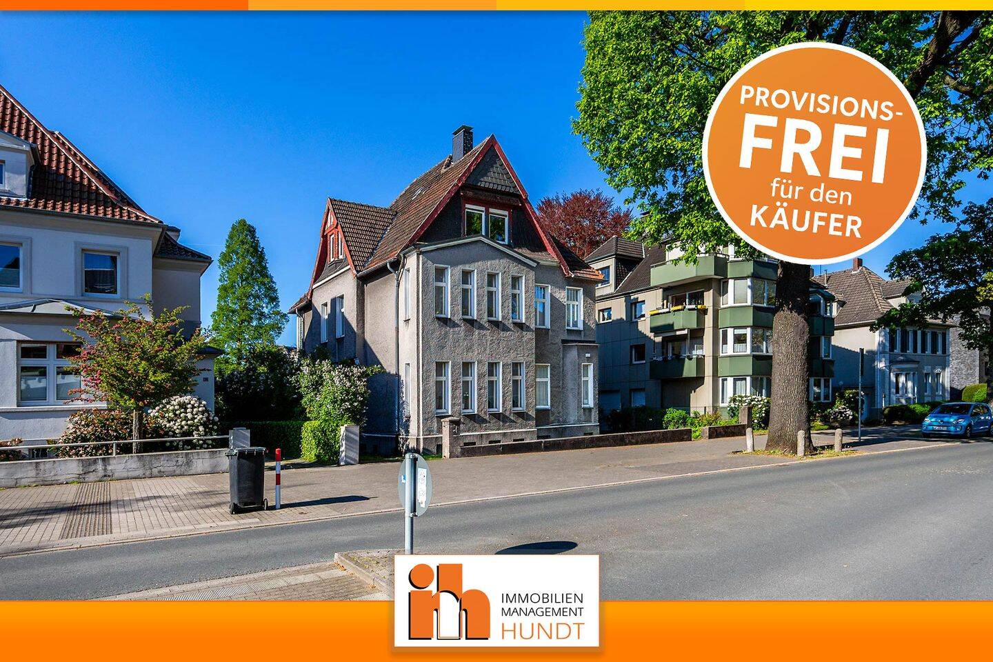 Historische Stadtvilla auf 1.500 m² Grundstück – vielseitig nutzbar mit drei Einheiten – HUNDT.IM, 45894 Gelsenkirchen (Buer)