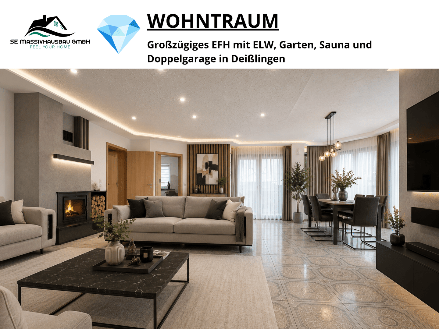 WOHNTRAUM – Großzügiges EFH mit ELW, Garten, Sauna und Doppelgarage in Deißlingen, 78652 Deißlingen