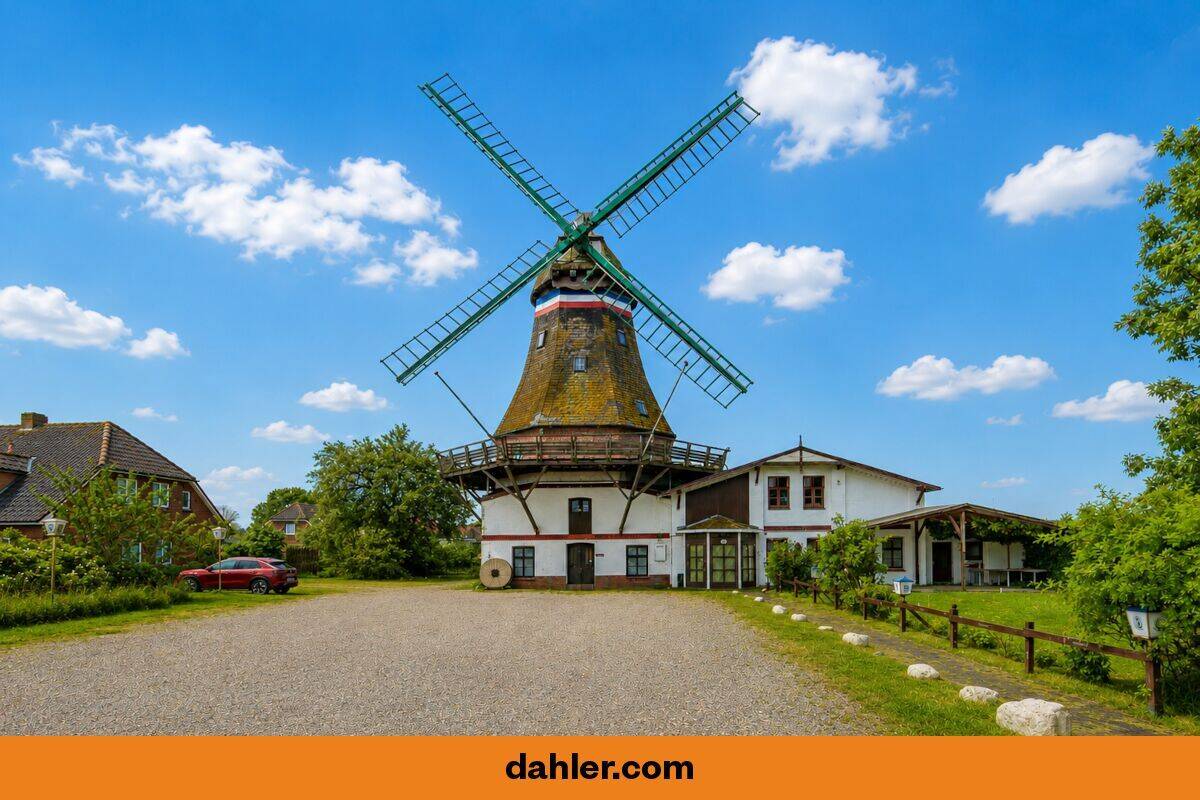 Windmühle „Engel“ – historische Rarität für besondere Konzepte, 25845 Nordstrand