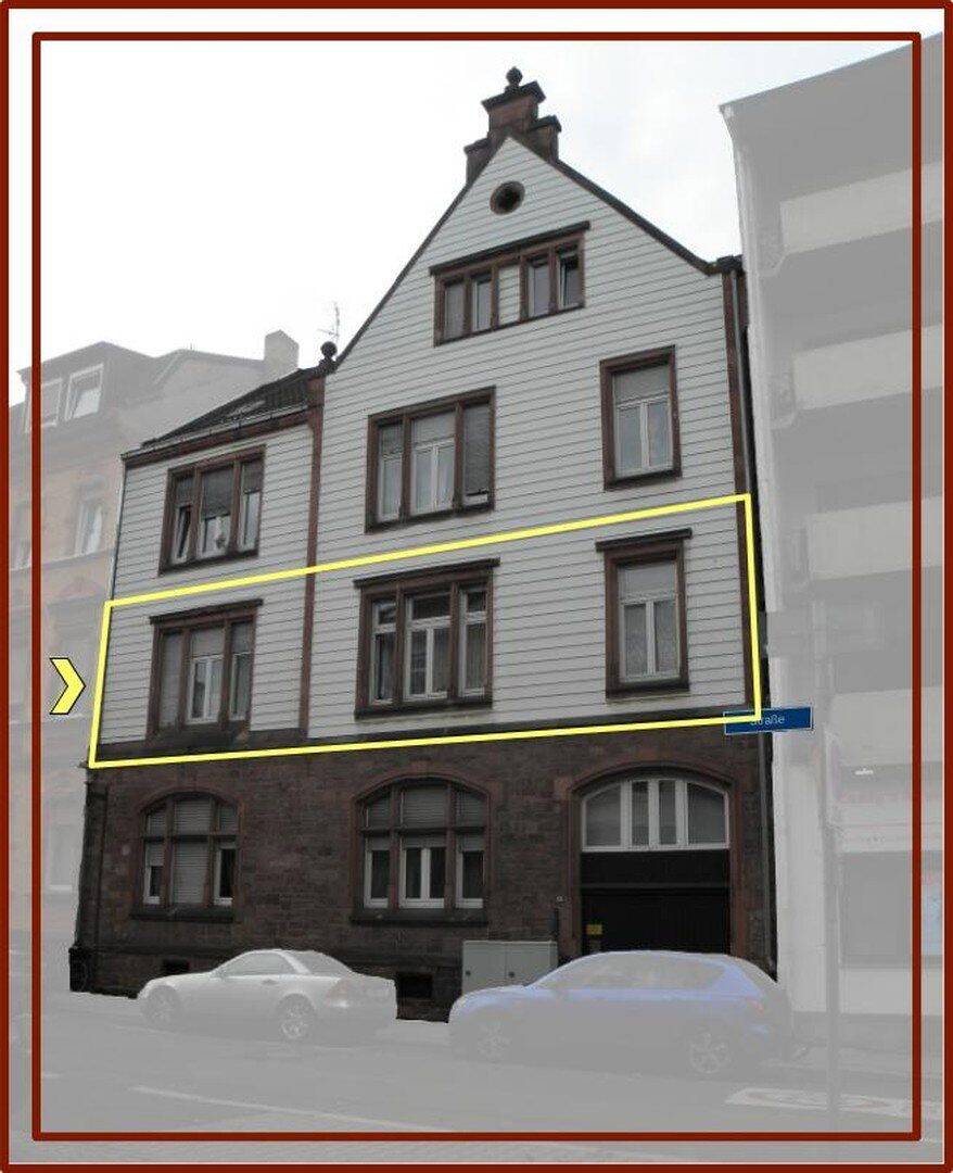 Großzügige Wohnung mit Hinterhof-Terrasse in Bahnhofsnähe, 67547 Worms (Innenstadt Weinsheim)