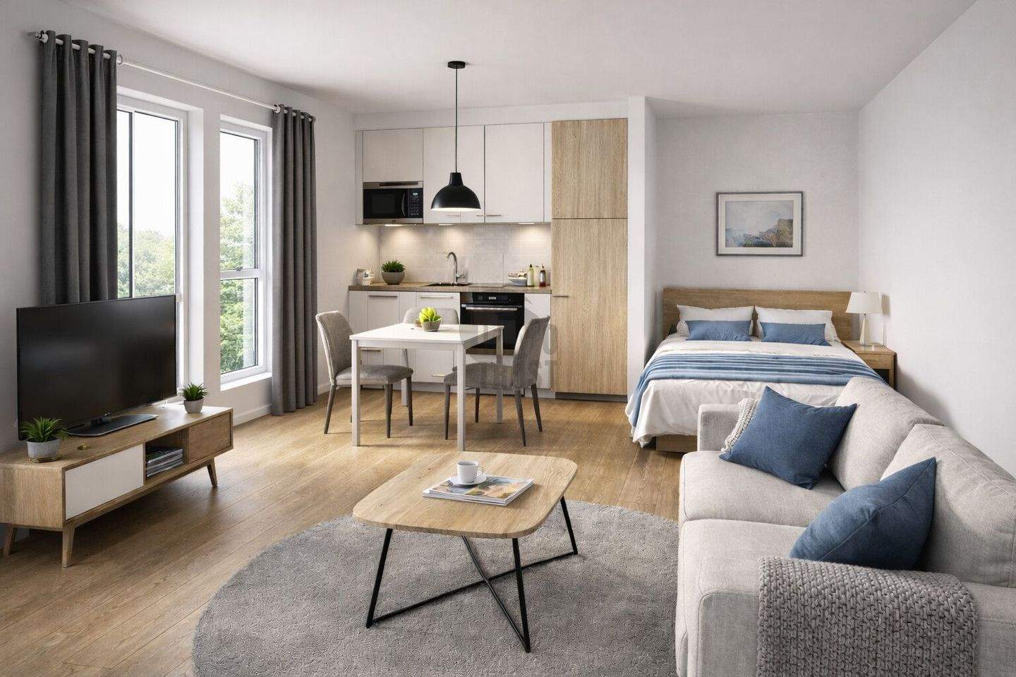 HOCHWERTIGES NEUBAU-APARTMENT ZENTRAL GELEGEN MIT FUSSBODENHEIZUNG UND MAXIMALEM KOMFORT, 26452 Sande
