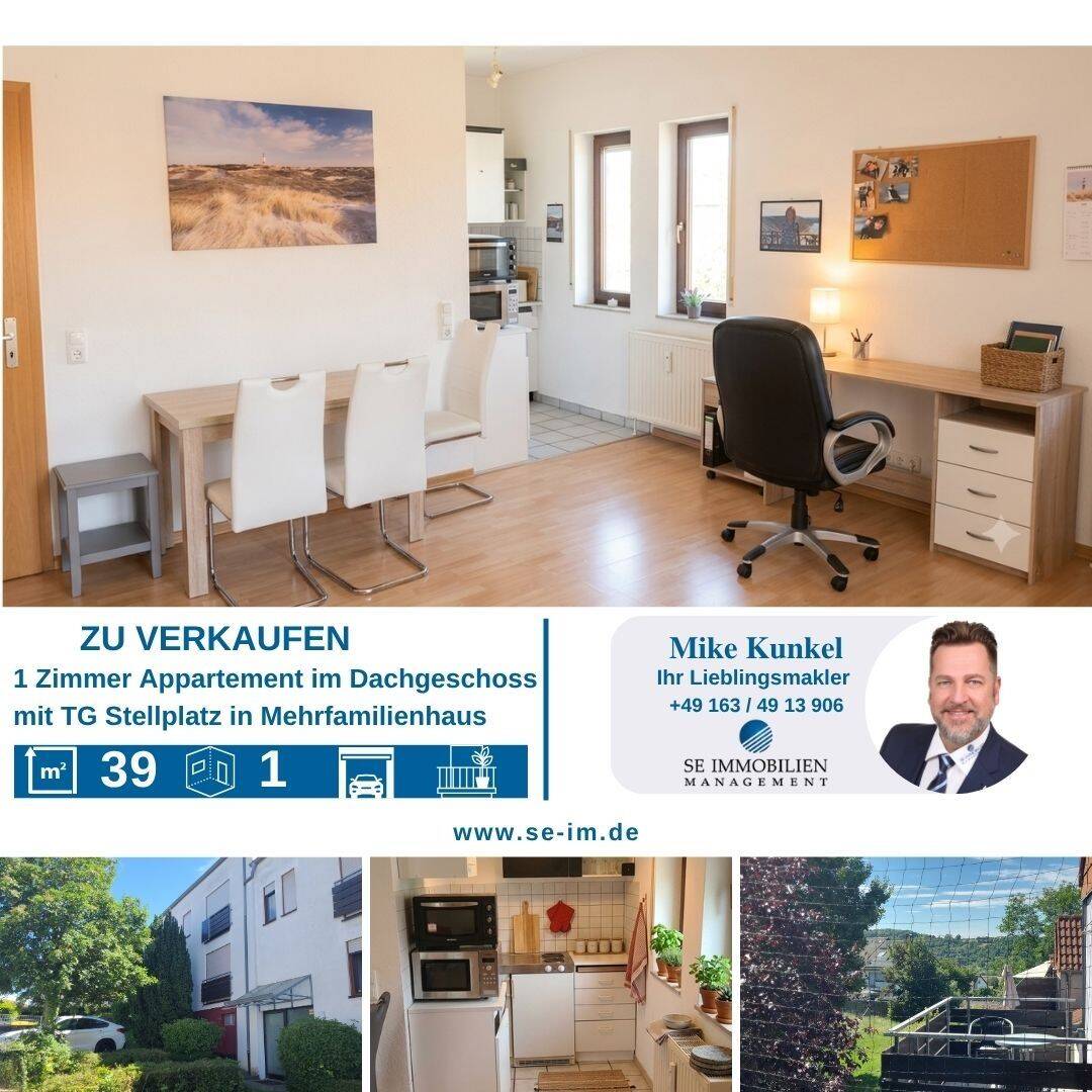 Schön ruhig gelegenes 1 Zimmer Appartement, 75181 Pforzheim