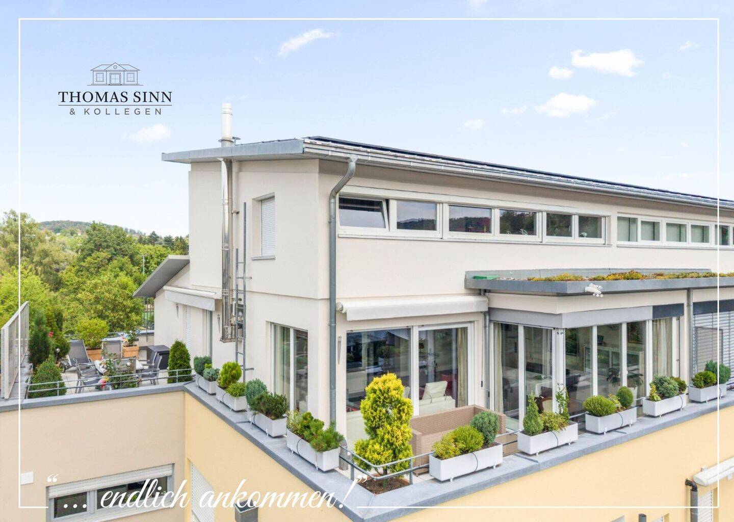 Stilvolle 3,5-/4-Zi.-DG-Penthouse-Maisonettewohnung mit zwei Terrassen in HN-Ost, 74074 Heilbronn (Heilbronn Sontheim)