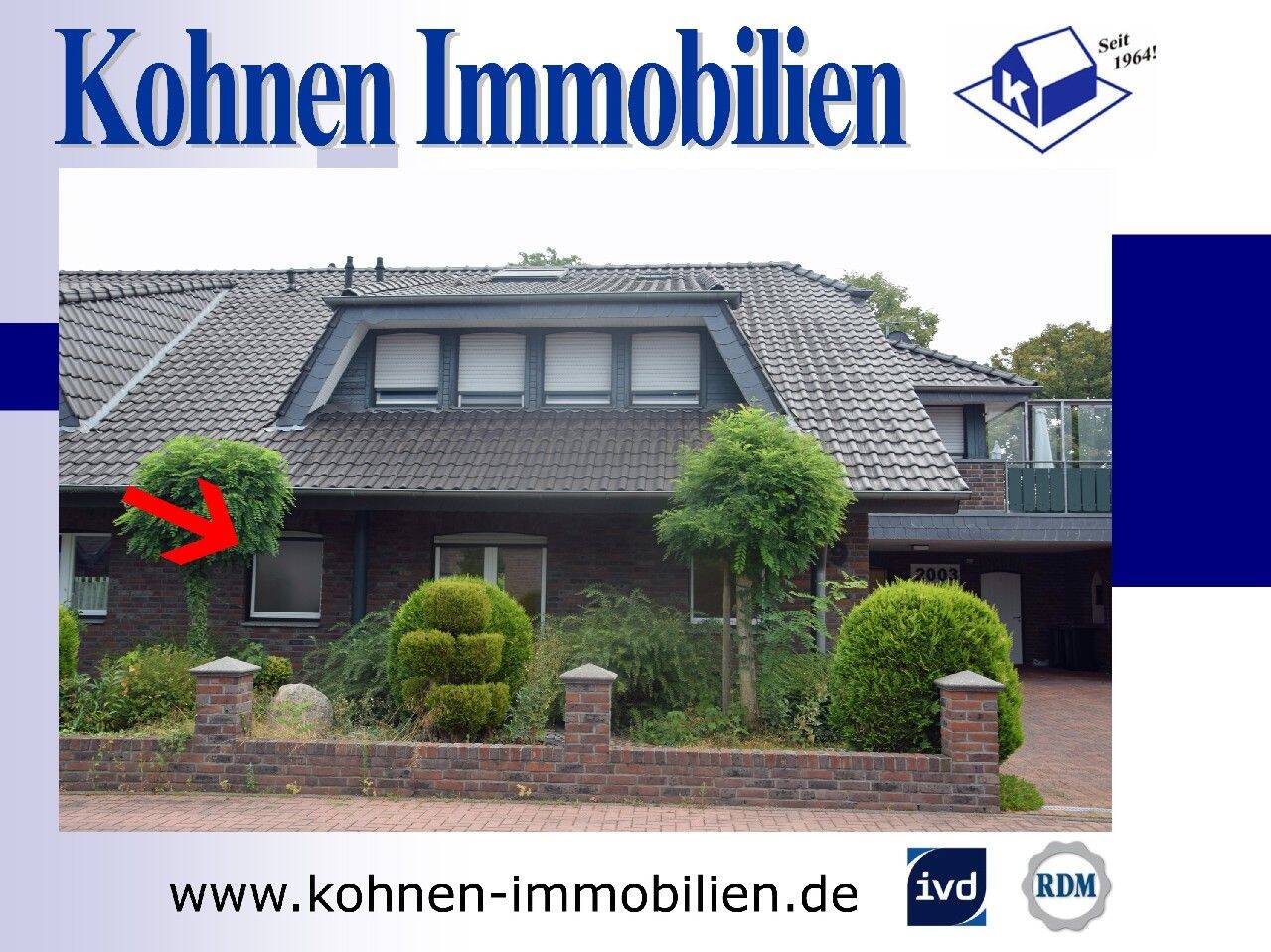 Gepflegte Eigentumswohnung im Erdgeschoss mit Garten und Stellplatz in ruhiger Wohnlage in Sevelen, 47661 Issum