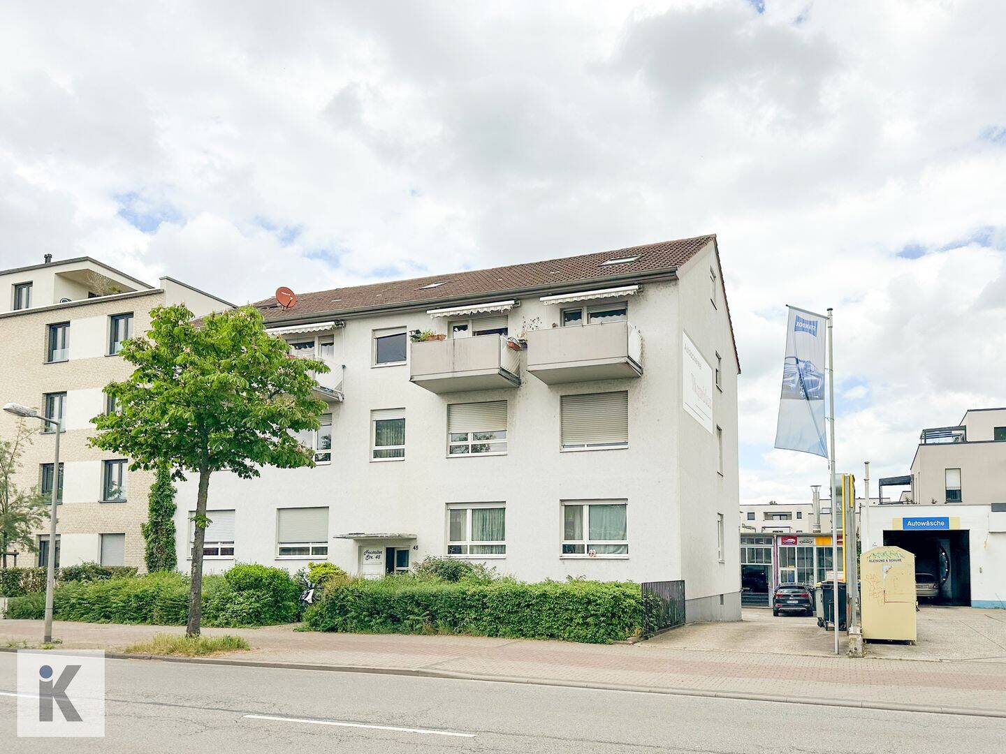 Rendite über 6% – Mehrfamilienhaus mit Werkhalle, 68309 Mannheim (Käfertal Vogelstang)