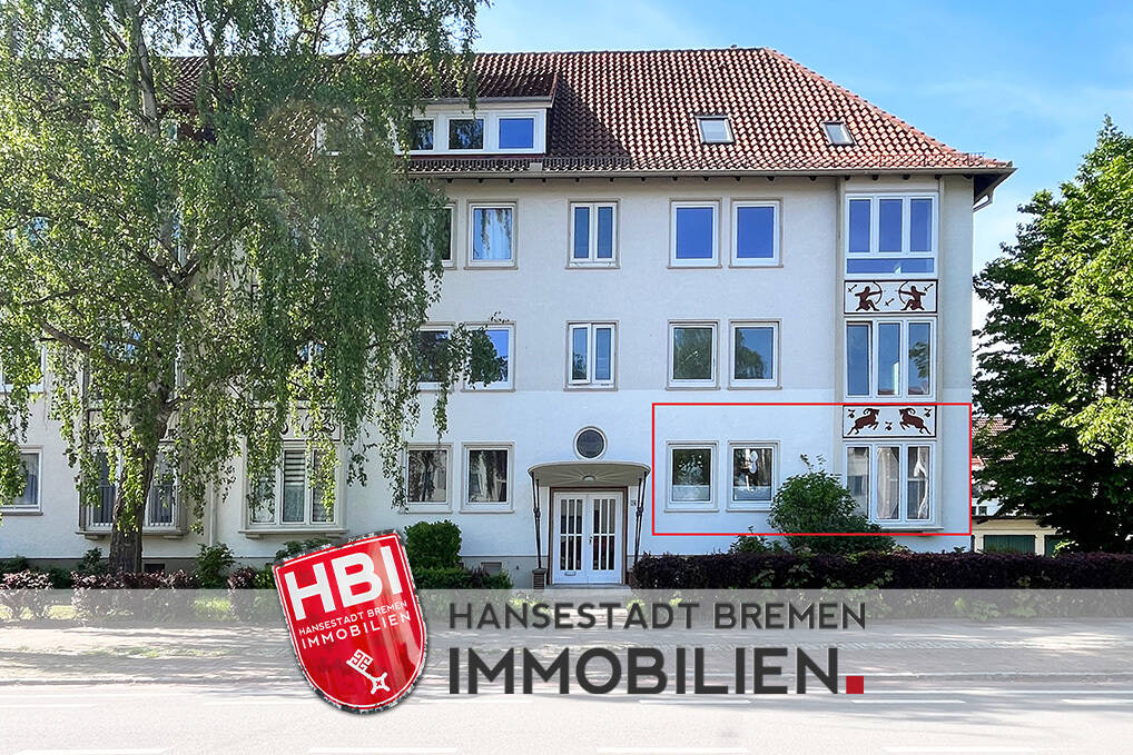 Schwachhausen / Helle vermietete 3-Zimmer-Wohnung in begehrter Lage, 28213 Bremen (Neu Schwachhausen Riensberg)