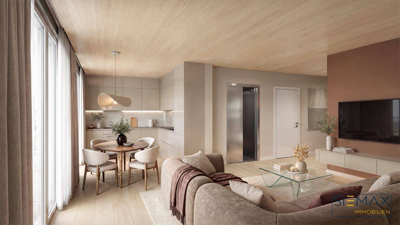 Neubauwohnung: 3-Zimmer-Wohntraum in Pasing * stilvoll, lichtdurchflutet und mit gemütlichem Erker *