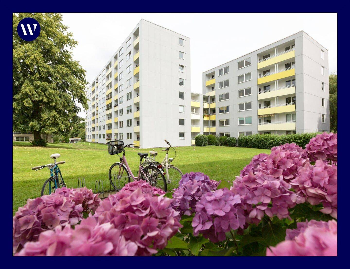 Wohnen im Grünen! Renovierte 3-Zimmer-Wohnung mit Balkon + Tageslichtbad, guter Schnitt + Stellplatz, 33615 Bielefeld (Gellershagen Innenstadt)