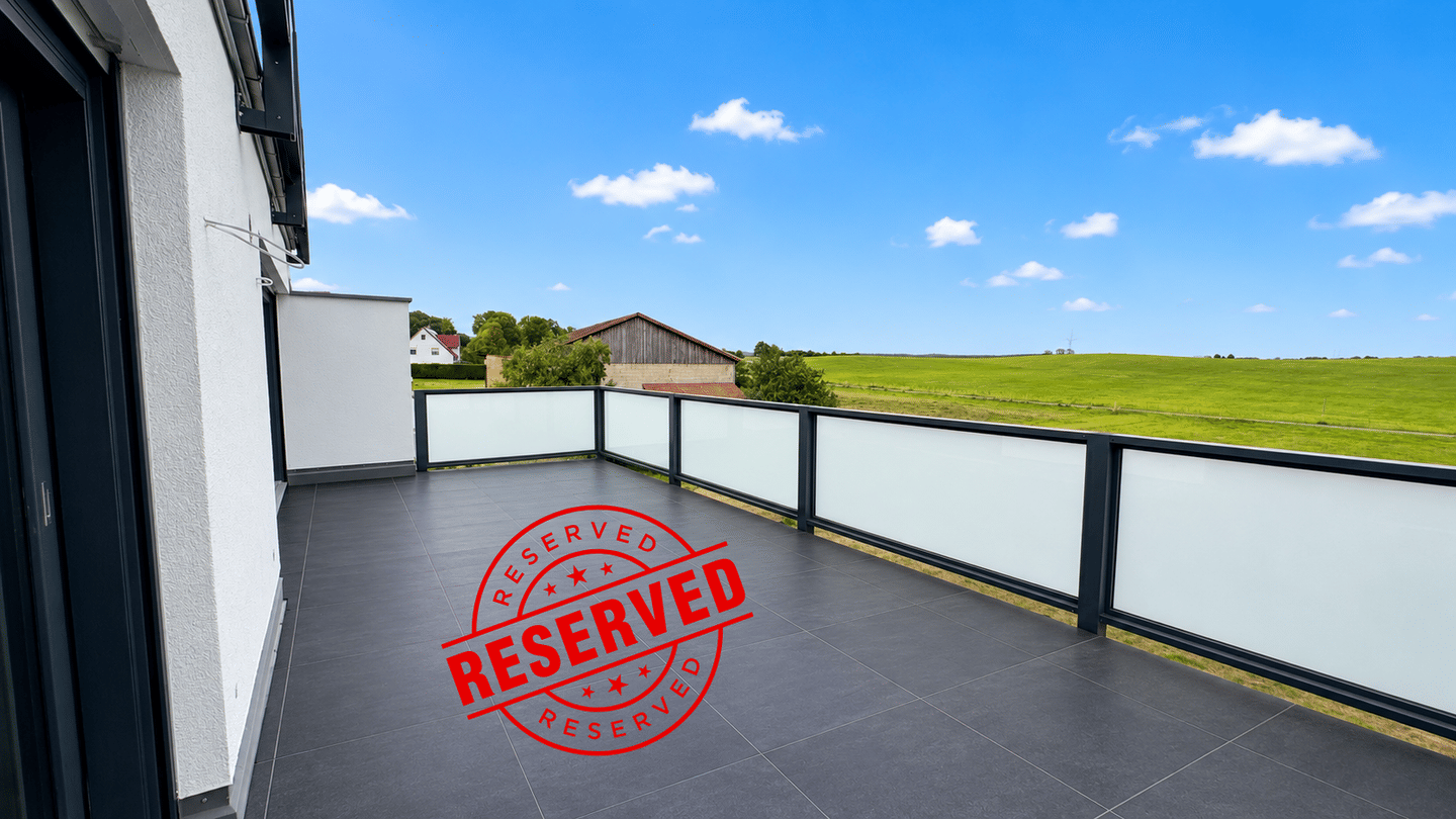 2-Zimmer-Wohnung im 1. Obergeschoss mit außergewöhnlich großer Dachterrasse in Allersberg-Altenfelden – Reserviert, 90584 Allersberg