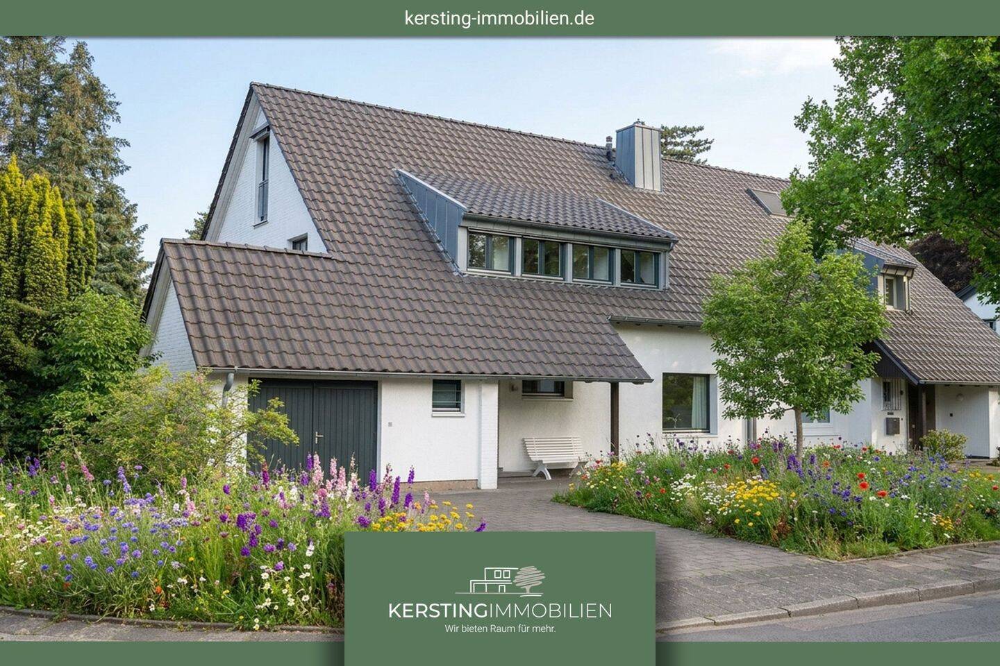 Blumenviertel! Modernisiertes & lichtdurchflutetes Einfamilienhaus mit Gartenparadies in 1A Lage, 47800 Krefeld