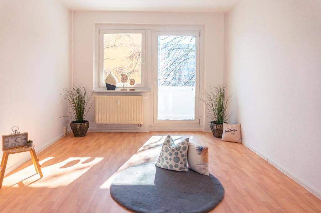 Ebenerdig erreichbare Singlewohnung mit Balkon, 9120 Chemnitz (Altchemnitz Bernsdorf Helbersdorf Kapellenberg)