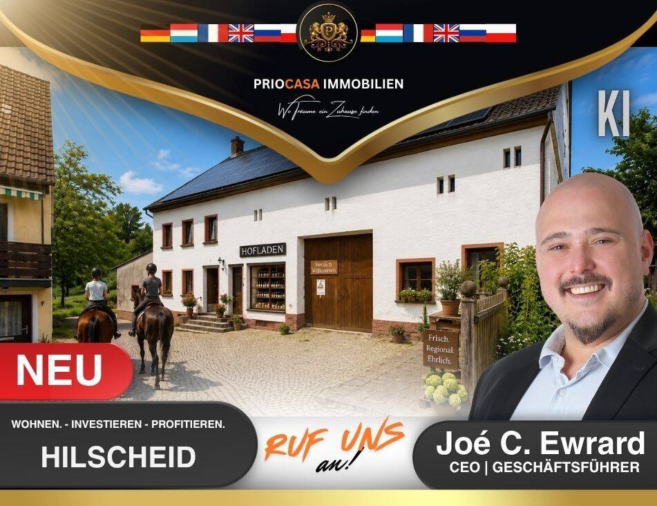 ++ LANDSITZ | PFERDEHALTUNG | BAUERNHAUS | VIEL NUTZFLÄCHE | DORFLADEN MÖGLICH ++, 54426 Berglicht