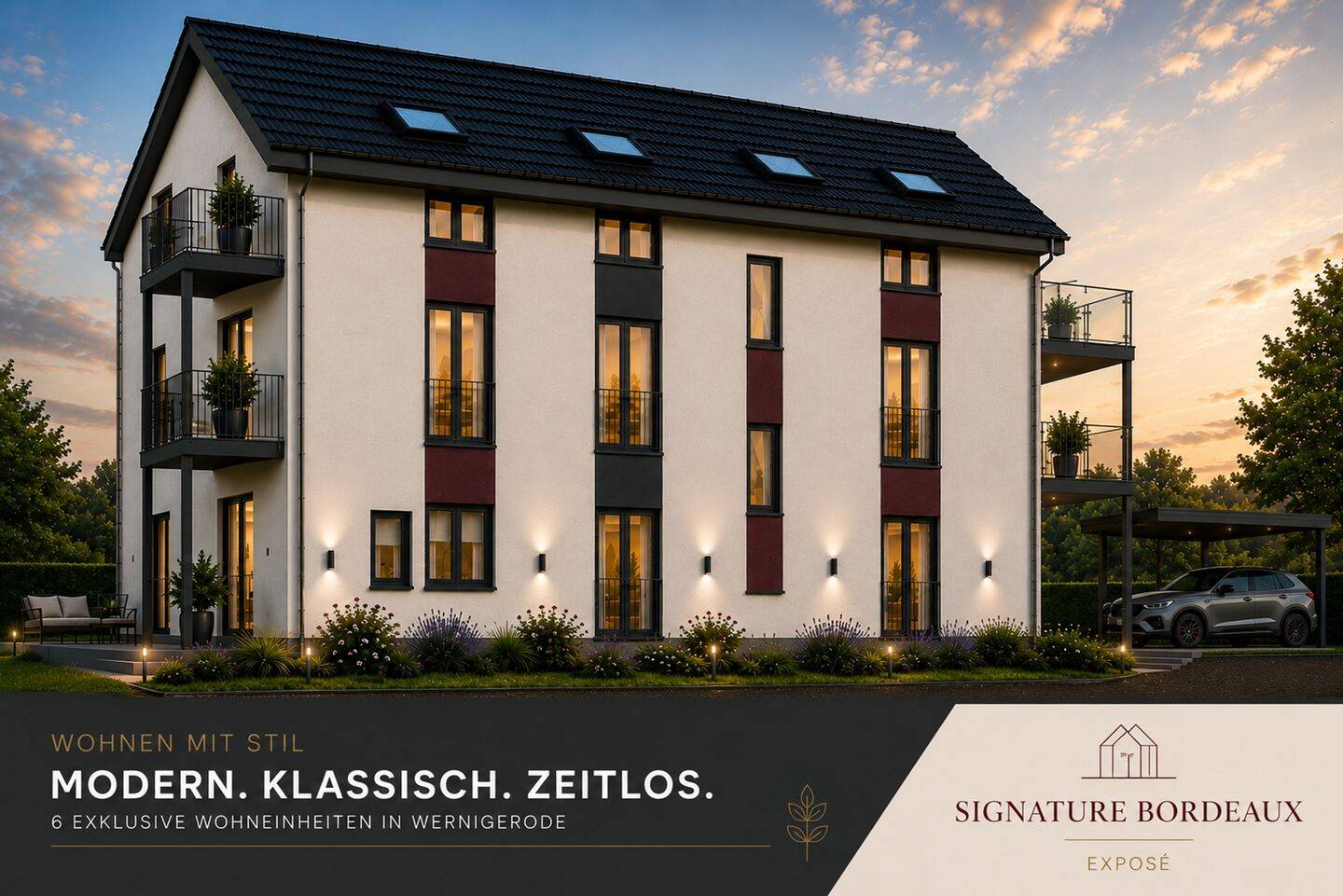 SIGNATURE BORDEAUX | Exklusive Eigentumswohnungen in unmittelbarer Waldrandlage, 38855 Wernigerode