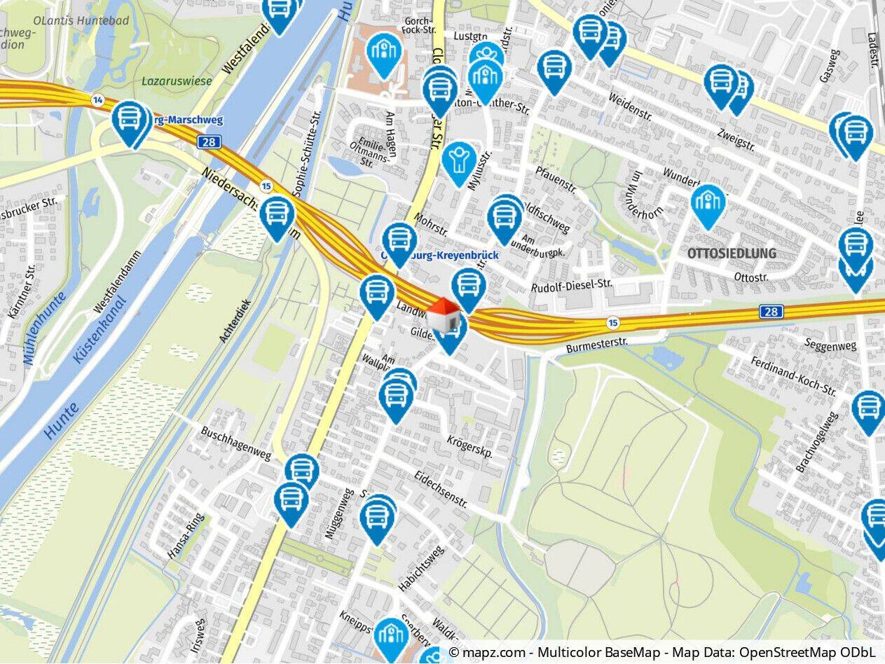 4 ZKB mit großem Garten und Garagenstellplatz, 26133 Oldenburg (Oldb) (Kreyenbrück)