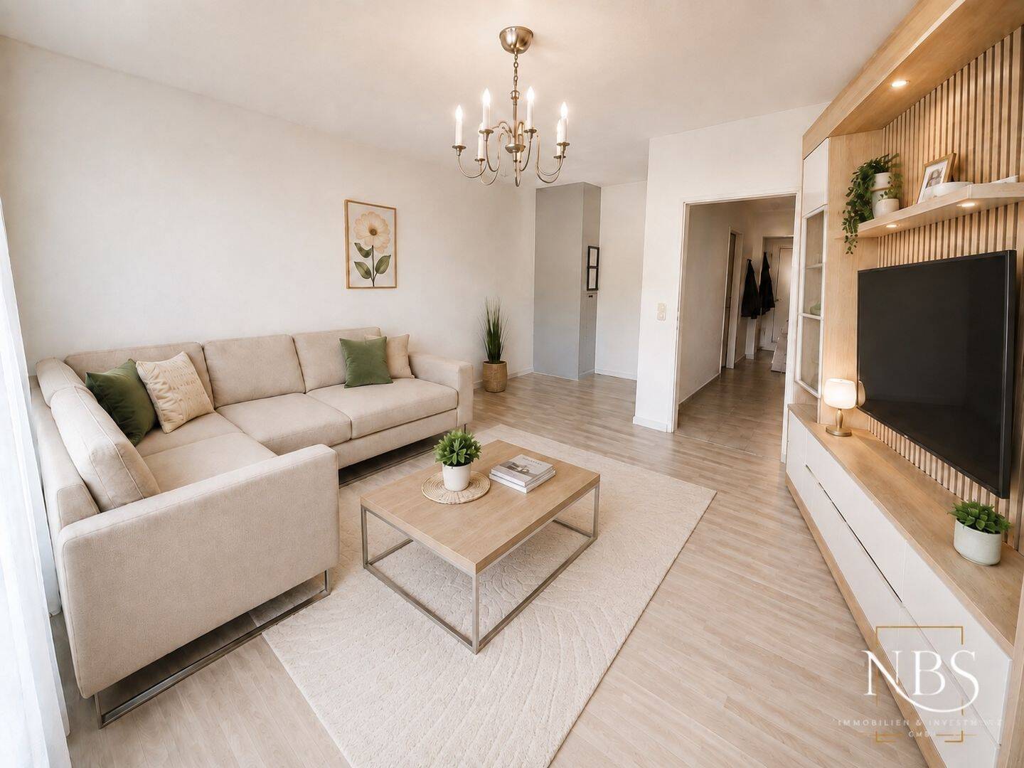 Wohnen auf zwei Ebenen – 87 m² Maisonette mit Balkon, Garage & Stellplatz, 83301 Traunreut