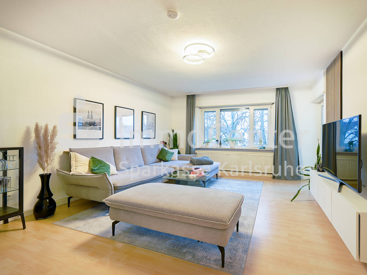 Gepflegte 3-Zimmer-Wohnung im Herzen von Rüppurr – renoviert und gut vermietet, 76199 Karlsruhe (Rüppurr Weiherfeld-Dammerstock)