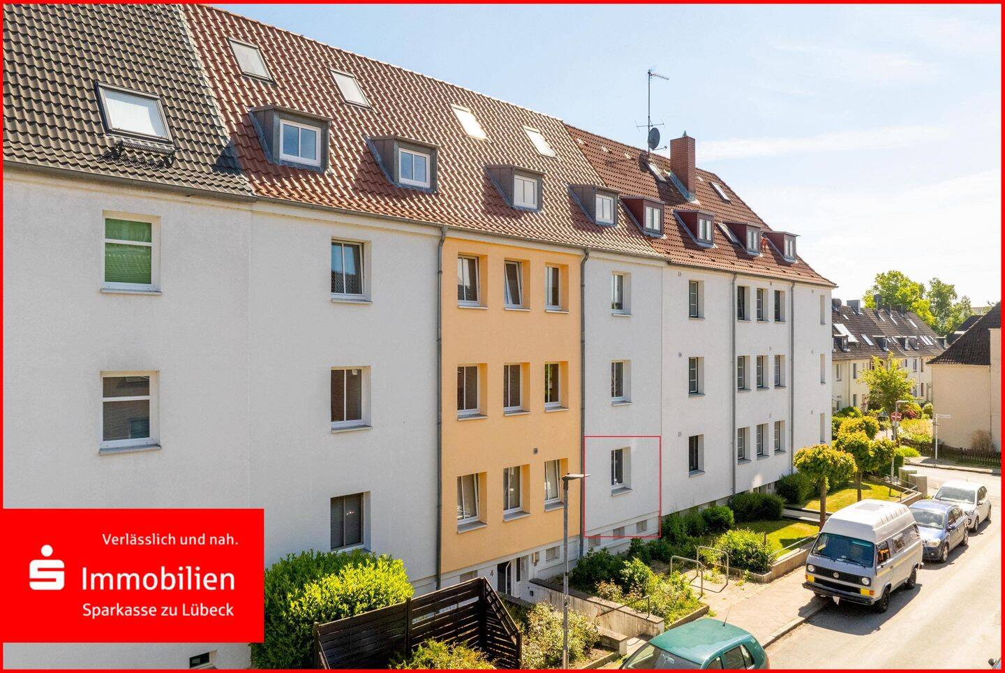 Gemütliche Eigentumswohnung zur Vermietung oder Eigennutzung in zentraler Lage, 23556 Lübeck (Buntekuh Sankt Lorenz Nord Sankt Lorenz Süd)