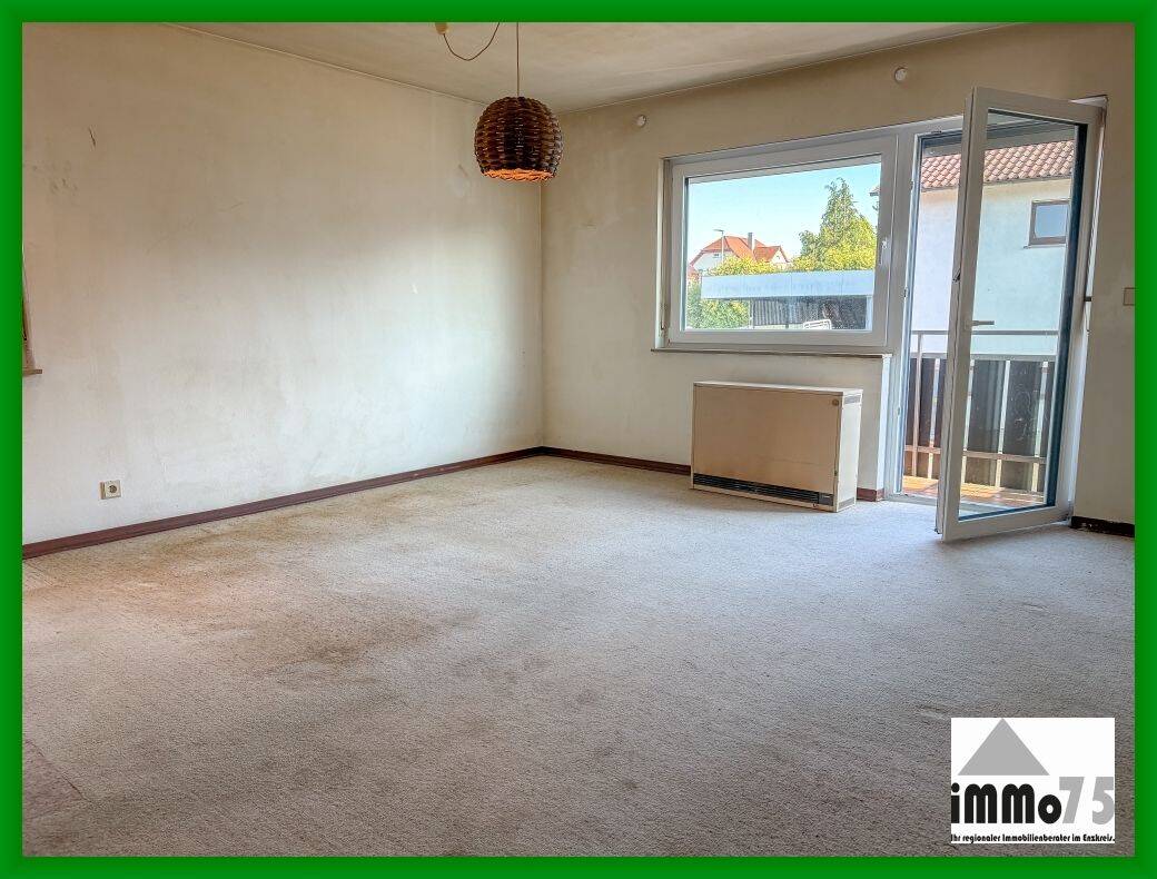 diese Wohnung ist nicht perfekt. Genau deshalb sollten Sie sie ansehen., 75417 Mühlacker