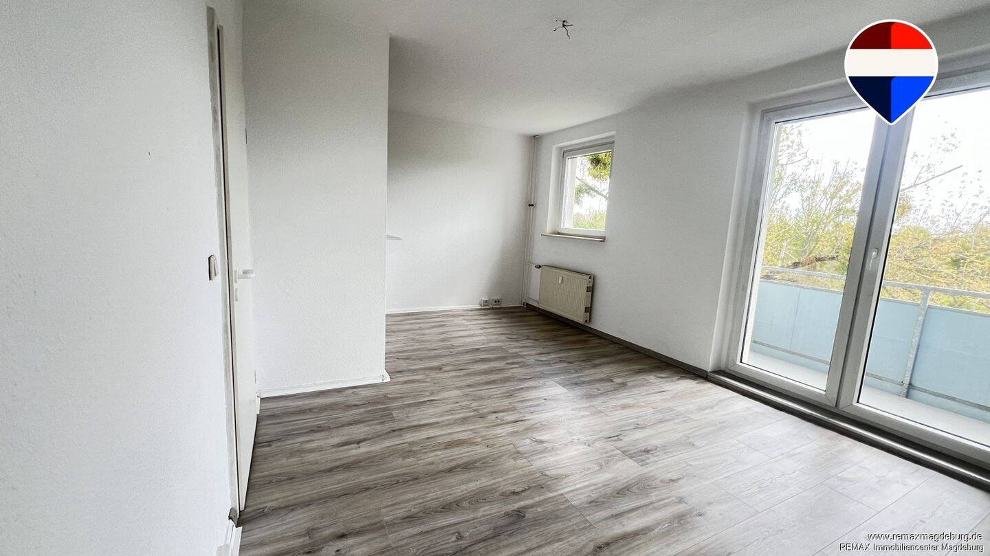 Studenten, Singles oder Berufspendler aufgepasst – 2-Zimmer mit Balkon, 39114 Magdeburg