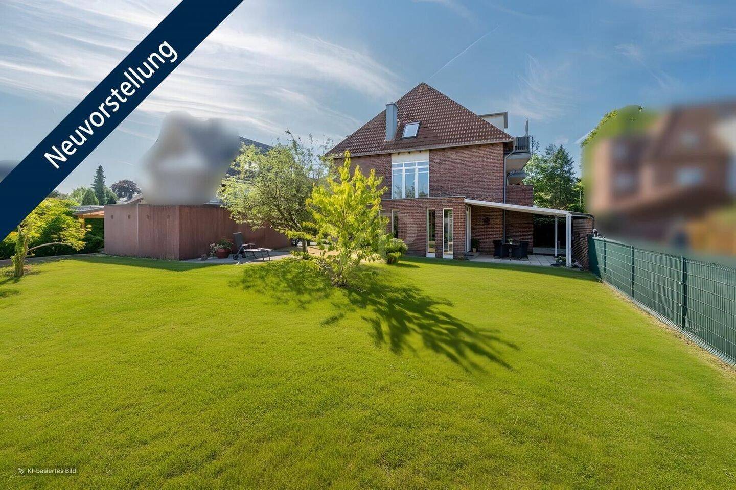 Warum zwischen Haus und Wohnung entscheiden? Haus-im-Haus mit großem Garten, 46395 Bocholt