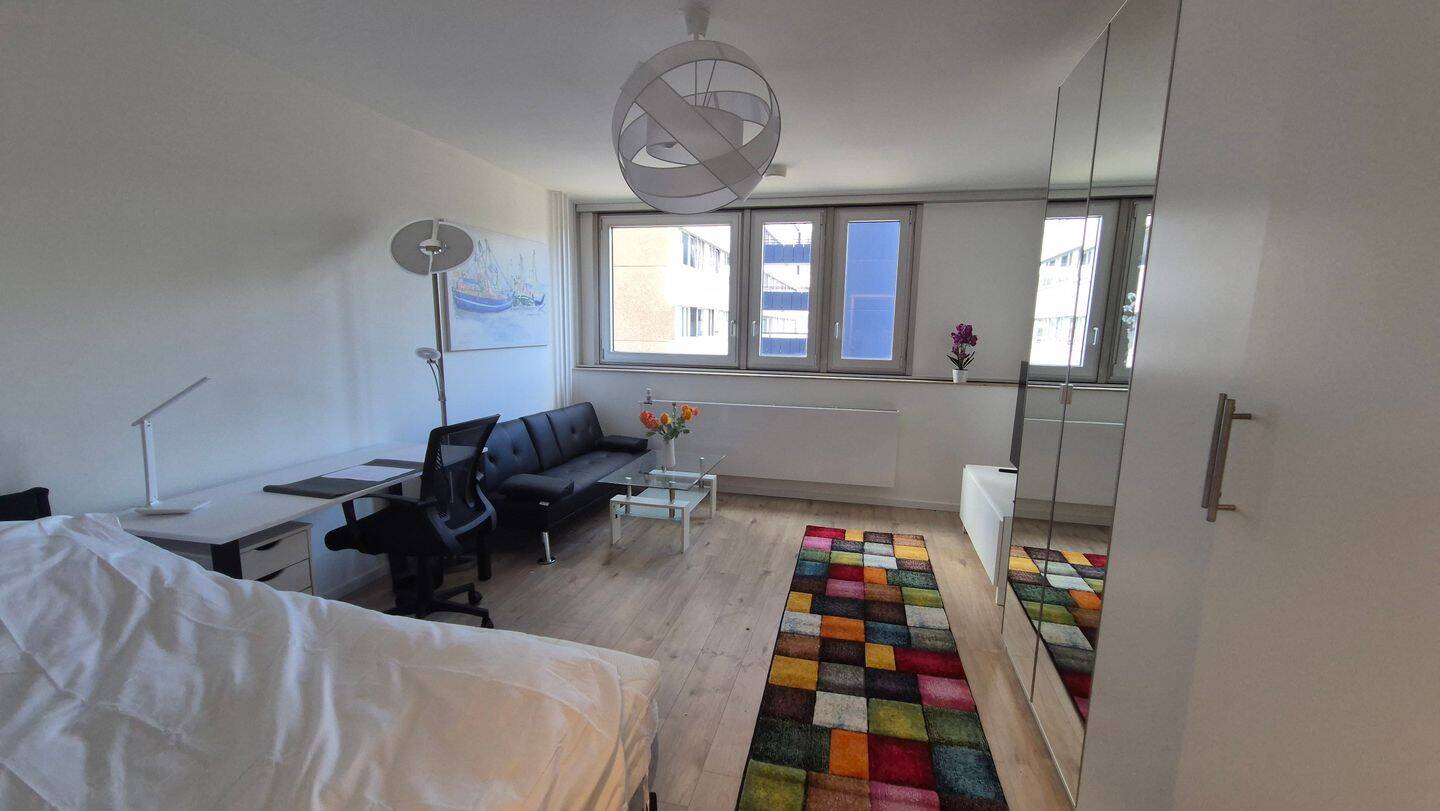 Möbliertes 1-Zimmer-Apartment im Herkules-Haus – kernsaniert, sofort bezugsfertig, 50823 Köln (Ehrenfeld Neuehrenfeld)