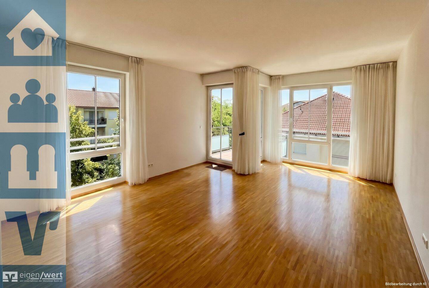 Wohnen mit Wohlfühlfaktor: Helle, moderne und neuwertige 2 bis 2,5-Zimmer-Wohnung, 85774 Unterföhring