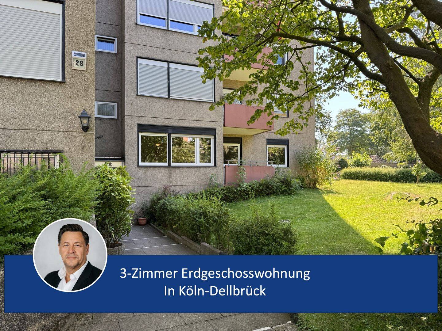3-Zimmer-Erdgeschosswohnung in Köln-Dellbrück, 51069 Köln (Mülheim Dellbrück Dünnwald Höhenhaus)