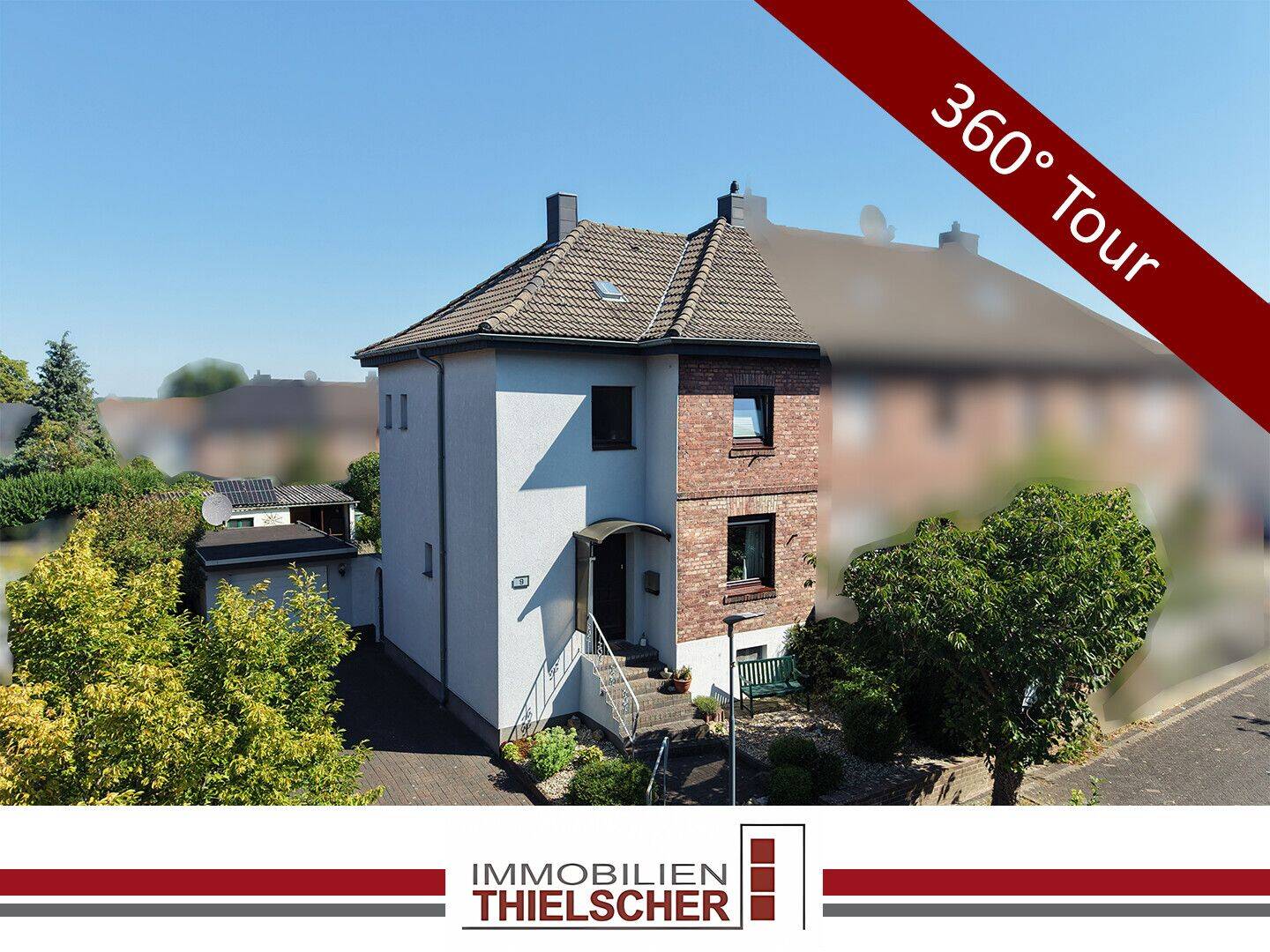 Charmantes Reihenendhaus mit liebevoll angelegtem Garten und Garage in Palenberg, 52531 Übach-Palenberg