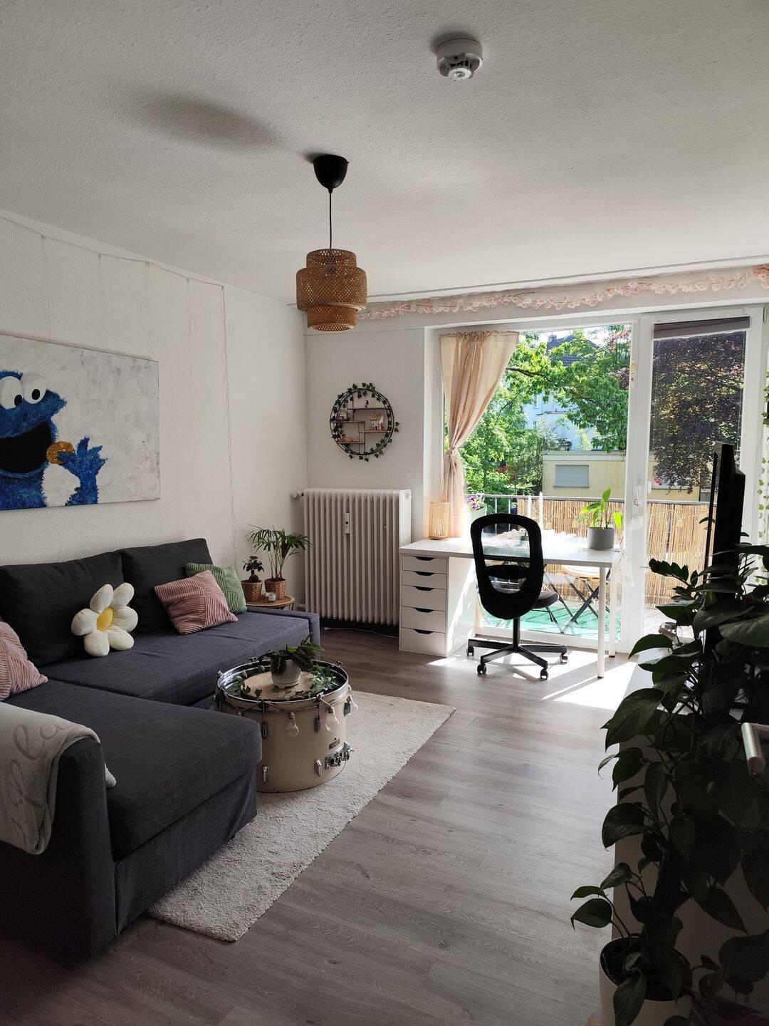 Wohnung möbliert mit Balkon Nähe Uni Wuppertal (01.10.-31.03.), 42119 Wuppertal (Elberfeld)