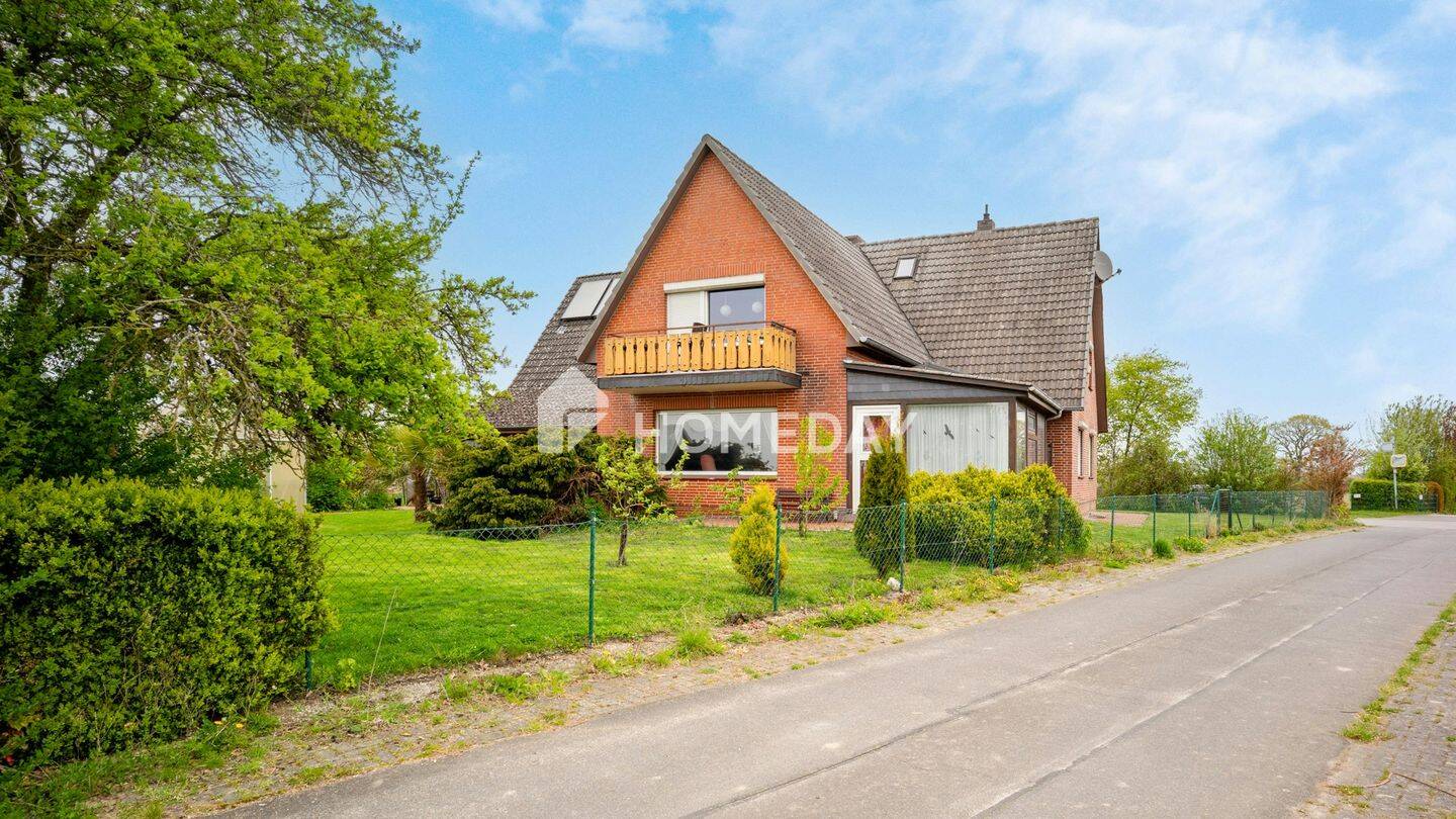 Zweifamilienhaus mit ca. 300 m² Wohnfläche, Gartenidylle und vielseitigen Nutzungsmöglichkeiten, 23847 Rethwisch
