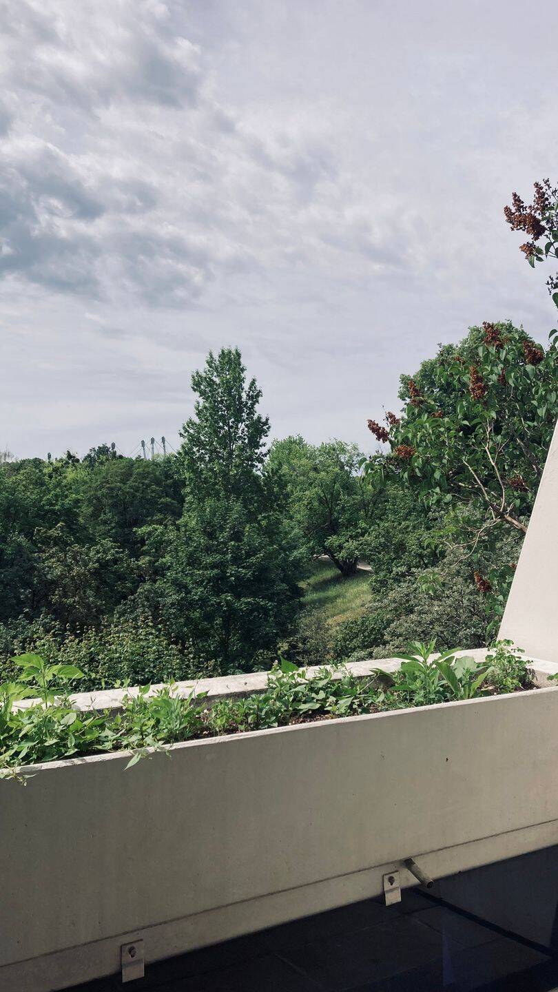 ruhiges nettes 1-Zi. -App. mit Blick in den Olympiapark am Ende der Connollystr., 80809 München (Milbertshofen-Am Hart Neuhausen-Nymphenburg Schwabing-West)