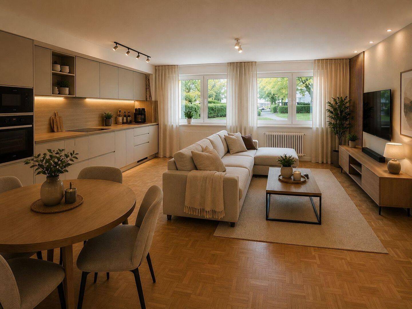 Sanierte 3 Zimmer EG Wohnung mit Terrasse in München Perlach, 81735 München (Berg am Laim Ramersdorf-Perlach Trudering-Riem)