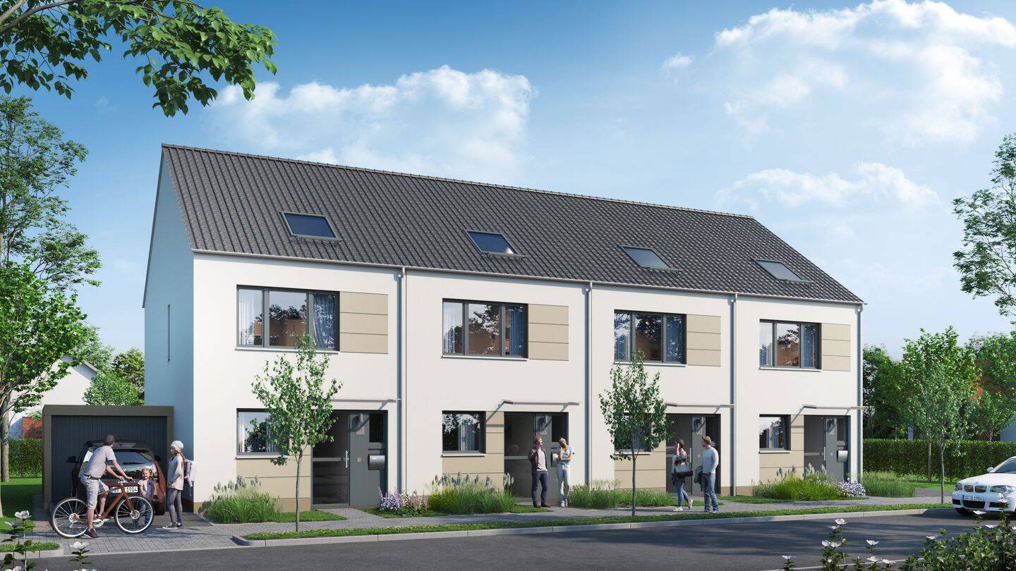 Moderne Reihenhäuser mit Dachstudio, Garten und Garage in zukunftsorientierter Lage, 41751 Viersen