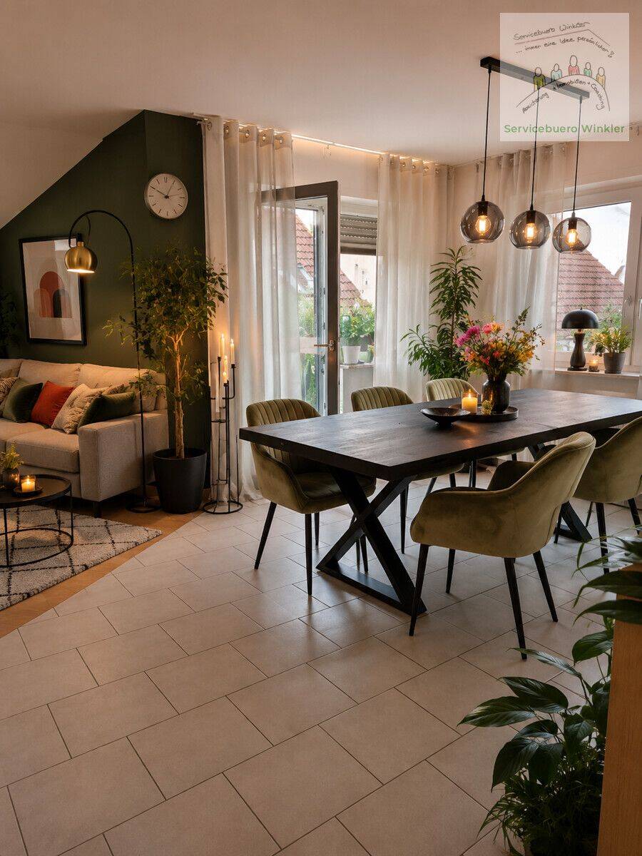 Moderne 4,5-Zimmer-Maisonettewohnung mit Tiefgarage und Stellplatz, 74336 Brackenheim